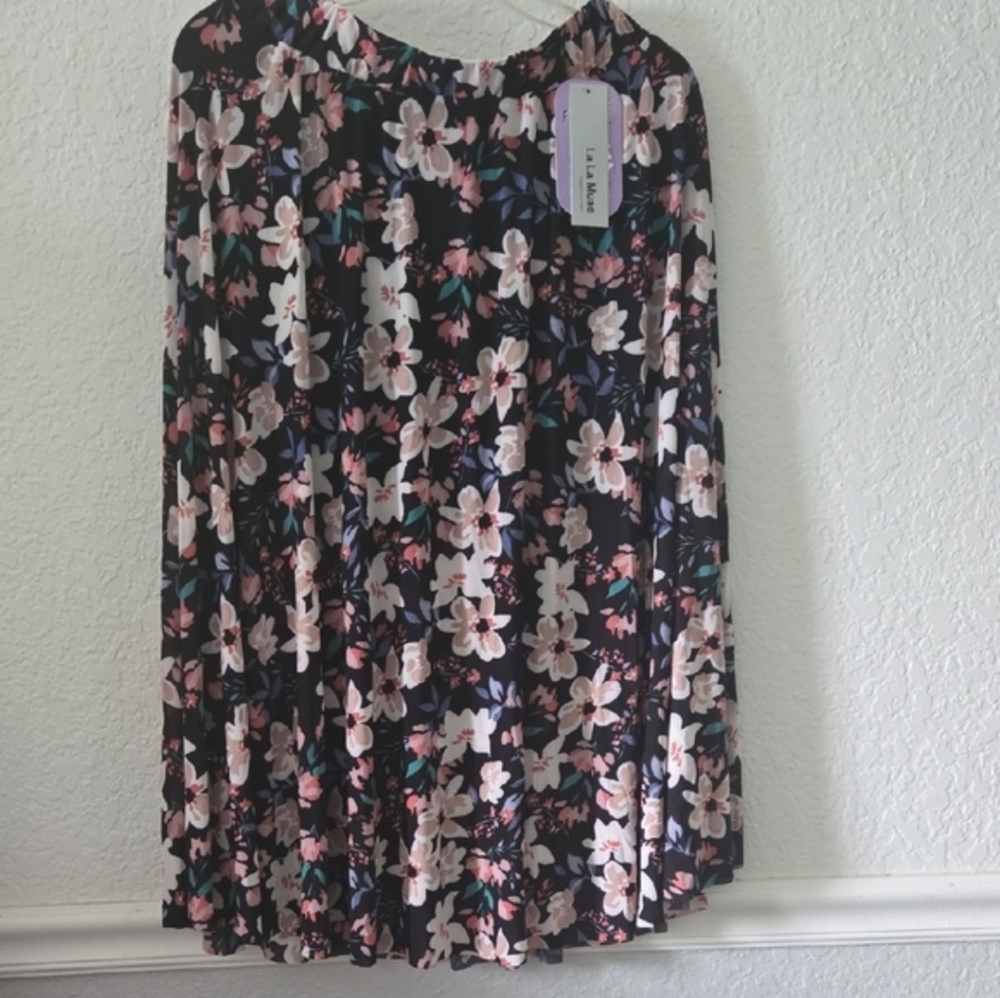 La La Muse Floral A-Line Midi Skirt – XL – NWT - Picture 6 of 6